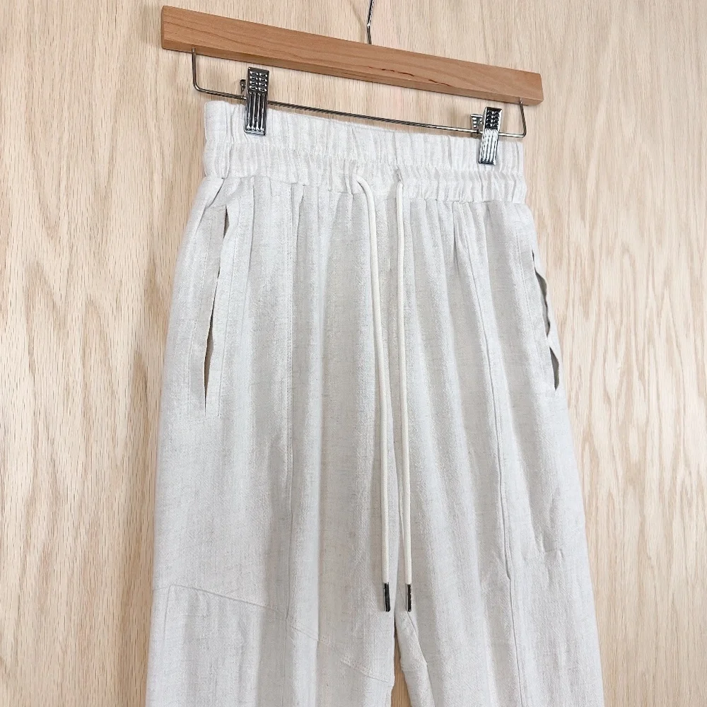 Amaryllis Linen Jogger Pants - Picture 4 of 8